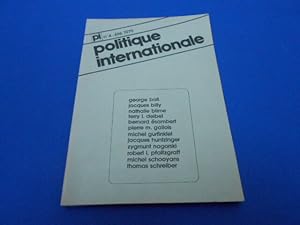 Seller image for [REVUE]. POLITIQUE INTERNATIONALE. N4 for sale by Emmanuelle Morin