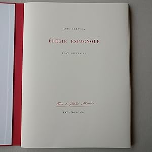 Élégie espagnole