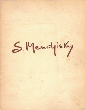 Seller image for S. Mendjisky for sale by LEFT COAST BOOKS