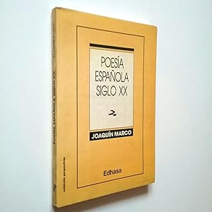 Imagen del vendedor de Poesa espaola siglo XX a la venta por MAUTALOS LIBRERA