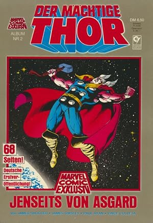 Bild des Verkufers fr Marvel Comics Exklusiv, Album Nr. 2 : Der mchtige Thor - Jenseits von Asgard. zum Verkauf von Antiquariat Bernhardt