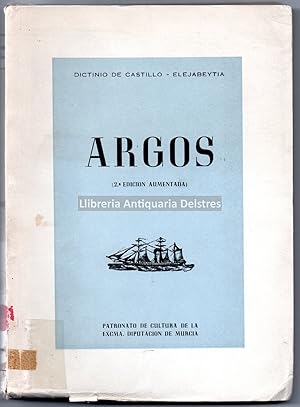 Imagen del vendedor de Argos. Poema del mar y del alma. Prlogo de D. Angel Valbuena Prat. [Dedicatoria autgrafa del autor] a la venta por Llibreria Antiquria Delstres