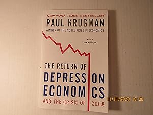 Seller image for The Return of Depression Economics and the Crisis of 2008 for sale by RMM Upstate Books
