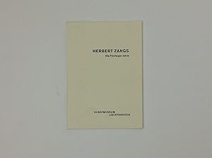 Seller image for Herbert Zangs - Die Funfziger Jahre for sale by EGIDIUS ANTIQUARISCHE BOEKHANDEL