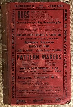 1922 Boston Register & Business Directory (with vintage advertisements)