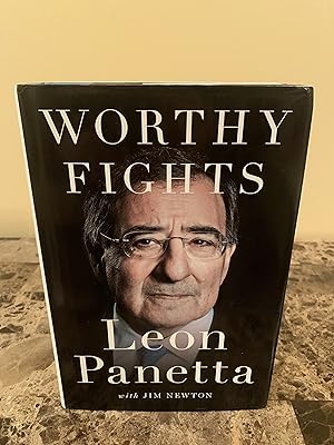 Image du vendeur pour Worthy Fights: A Memoir of Leadership in War and Peace [SIGNED FIRST EDITION] mis en vente par Vero Beach Books