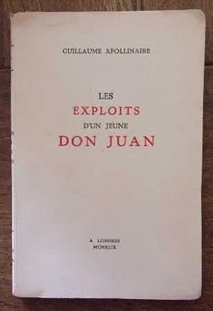 Image du vendeur pour Les exploits d'un jeune don juan mis en vente par Bonnaud Claude