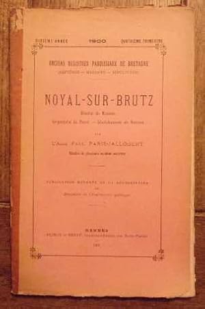 Image du vendeur pour Anciens registres paroissiaux de Bretagne (baptmes, mariage, spultures) de 1585  1792 Noyal-sur-Brutz Diocse de Rennes, Seigneurie de Ferc Snchausse de Rennes mis en vente par Bonnaud Claude