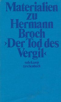 Bild des Verkufers fr Materialien zu Hermann Broch "Der Tod des Vergil". Suhrkamp-Taschenbcher 317. zum Verkauf von Fundus-Online GbR Borkert Schwarz Zerfa