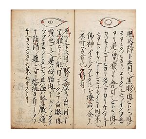 Manuscript on paper, entitled in manuscript on label on upper cover "Me [or] moku den ichi ryu" [...
