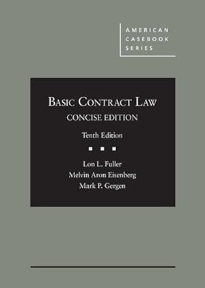 Image du vendeur pour Basic Contract Law, Concise Edition 10 Revised edition mis en vente par GreatBookPricesUK