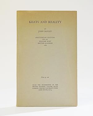 Keats and Reality