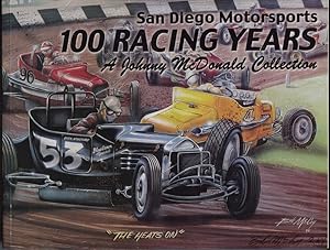 Dan Diego Motorsports 2000's-Johnny McDonald autograph-Cajon Spdway-VF