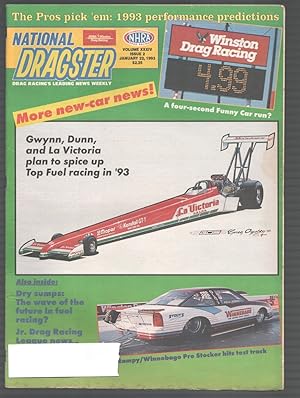 National Dragster-1/22/93-Winston Drag Racing