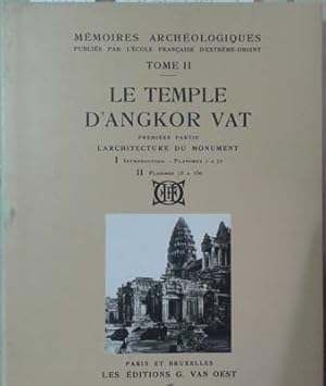 Seller image for Temple D'Angkor Vat, Le The 7 Parts are Bound in 3 Vols. Premiere Partie: L'Architecture du Monument Deuxieme Partie: La Sculpture Ornmentale du Temple for sale by SEATE BOOKS