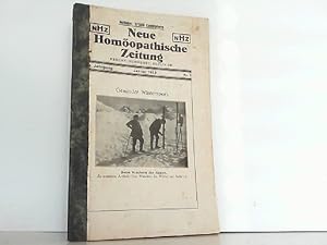 Seller image for Neue Homopathische Zeitung. Hier Nr. 1 / Januar 1929 - 4. Jahrgang. Titelthema: Beim Wachsen der Skiers. for sale by Antiquariat Ehbrecht - Preis inkl. MwSt.
