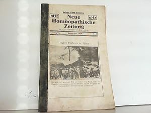 Seller image for Neue Homopathische Zeitung. Hier Nr. 11 / November 1928 - 3. Jahrgang. Titelthema: Fieber-Epidemie in Athen. for sale by Antiquariat Ehbrecht - Preis inkl. MwSt.