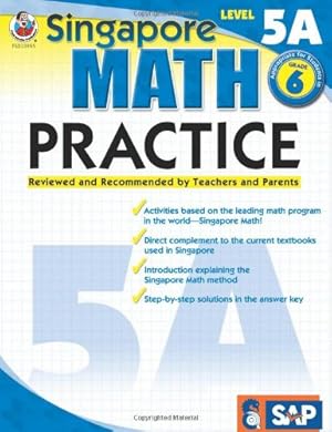 Immagine del venditore per Singapore Math Practice, Level 5A, Grade 6 [Paperback ] venduto da booksXpress