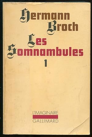 Imagen del vendedor de Les Somnambules 1 a la venta por LibrairieLaLettre2