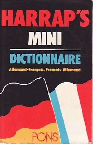 Imagen del vendedor de Mini dictionnaire Allemand-Fran?ais / Fran?ais-Allemand - Heinrich Mattutat a la venta por Book Hmisphres