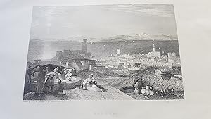 Immagine del venditore per Rhodes . ORIGINAL 1856 Steel Engraving. ( Greece ) venduto da Treasure House Books