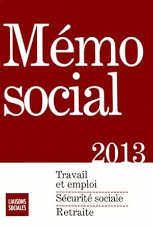 M?mo social 2013 - Collectif