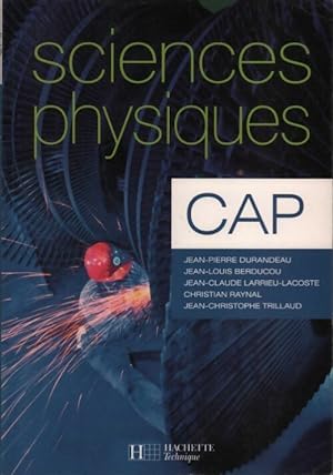 Sciences physiques CAP - Collectif