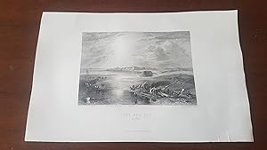 Immagine del venditore per The Red Sea at Suez . ORIGINAL 1856 FINE STEEL ENGRAVING. venduto da Treasure House Books