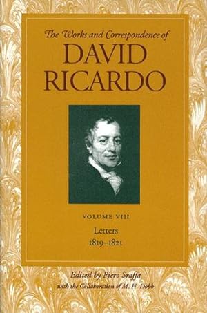 Seller image for Letters 1819â  1821 (The Works and Correspondence of David Ricardo) by Ricardo, David [Paperback ] for sale by booksXpress