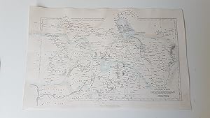 Bild des Verkufers fr ORIGINAL 1856 MAP of Part of Central Africa ( includes Lake Chad, part of Nigeria) zum Verkauf von Treasure House Books