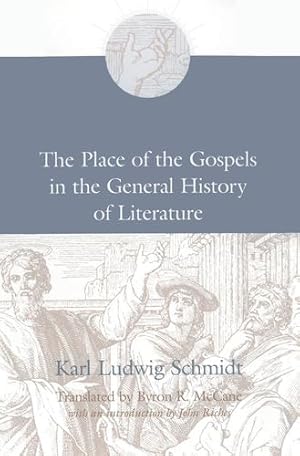 Imagen del vendedor de The Place of the Gospels in the General History of Literature [Soft Cover ] a la venta por booksXpress