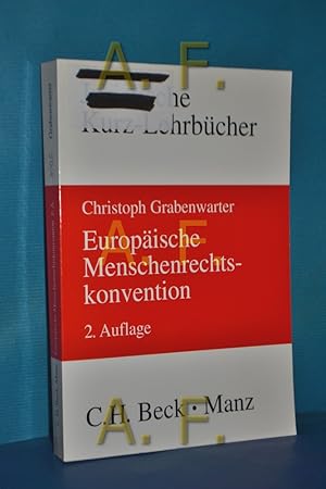 Bild des Verkufers fr Europische Menschenrechtskonvention : ein Studienbuch von / Juristische Kurz-Lehrbcher zum Verkauf von Antiquarische Fundgrube e.U.