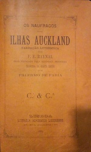 Bild des Verkufers fr OS NUFRAGOS DAS ILHAS AUCKLAND zum Verkauf von Livraria Castro e Silva