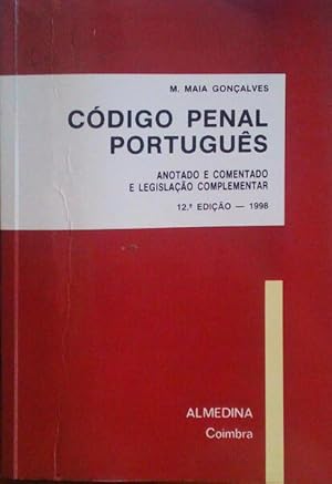 Seller image for CDIGO PENAL PORTUGUS. [12. EDIO] for sale by Livraria Castro e Silva