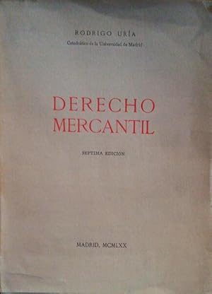 DERECHO MERCANTIL.