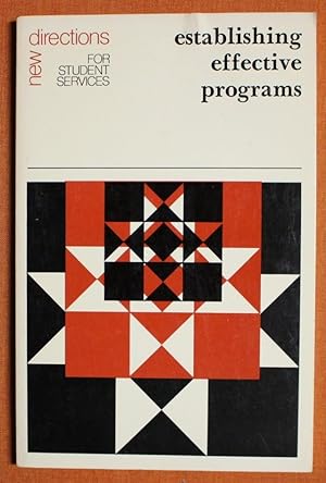 Seller image for Establishing Effective Programs for sale by GuthrieBooks