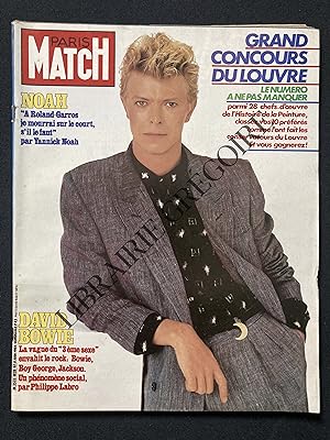 PARIS-MATCH N°1828 8 JUIN 1984-DAVID BOWIE