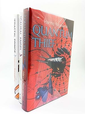 Image du vendeur pour The Quantum Thief trilogy : The Quantum Thief, The Fractal Prince & The Causal Angel mis en vente par Cheltenham Rare Books