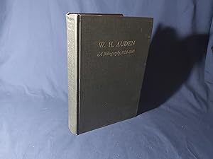 Seller image for W.H.Auden, A Biography 1924-1969(Hardback,2nd Edition,1972) for sale by Codex Books