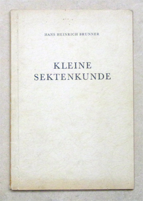 Imagen del vendedor de Kleine Sektenkunde. a la venta por antiquariat peter petrej - Bibliopolium AG