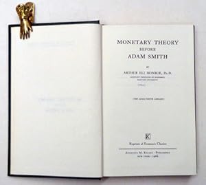 Monetary Theory Before Adam Smith. [Reprint].