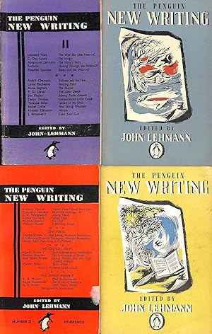 The Penguin New Writing: No. 11 Novmber 1941, No. 25, 1945, No. 27 April 1946, No. 30 1947