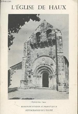 Imagen del vendedor de L'glise de Haux a la venta por Le-Livre