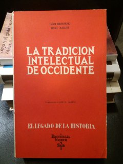 Image du vendeur pour La tradicin intelectual de Occidente. De Leonardo a Hegel. mis en vente par Librera El Crabo