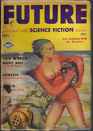 Immagine del venditore per FUTURE Combined with Science Fiction Stories: September, Sept. 1951 venduto da Books from the Crypt