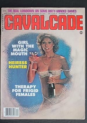 CAVALCADE Magazine December 1979 Porn Film Rogue Wench Oranges Lumauer Heiress Hunter