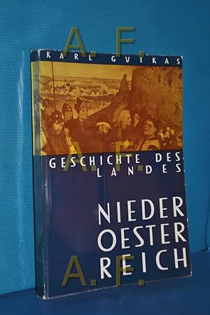 Bild des Verkufers fr Geschichte des Landes Niedersterreich, I.Teil: Von den Zeiten Karls des Groen bis tzm Ausgang des Mittelalters zum Verkauf von Antiquarische Fundgrube e.U.