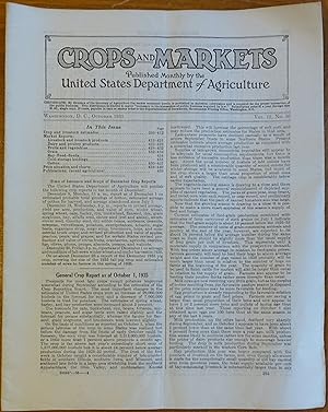 Crops and Markets - Vol. 12 No. 10 October 1935