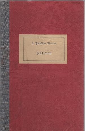 Bild des Verkufers fr Satiren / Q. Horatius Flaccus. bers. von Hermann Ludwig zum Verkauf von Schrmann und Kiewning GbR