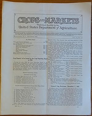 Crops and Markets - Vol. 12 No. 12 December 1935